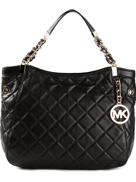 michael kors susannah quilted leather tote|Michael Kors whitney purse.